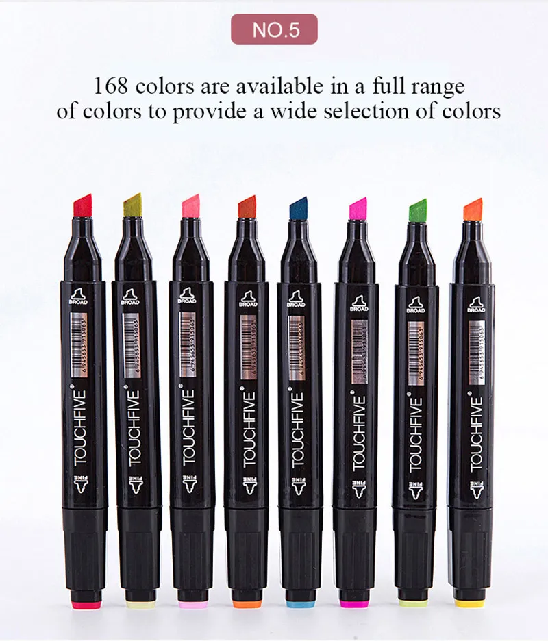 Touch Five Markers – PEN OBSESSIONS