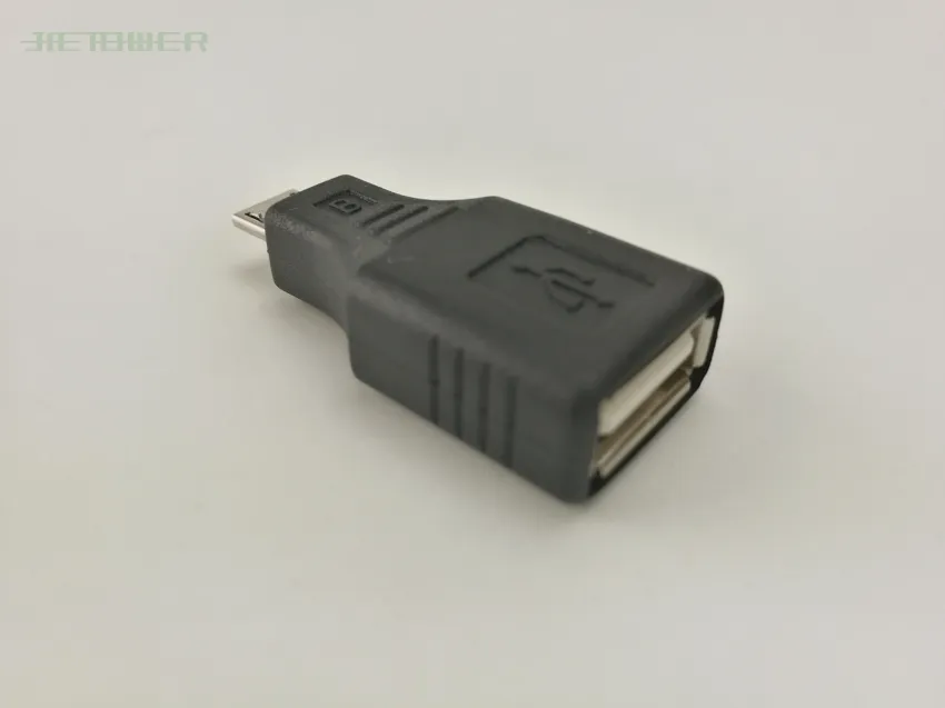 300 Stück Großhandel USB-Buchse Micro-Stecker auf USB-Stecker Kabelkoppler Adapter Adapter Stecker Konverter