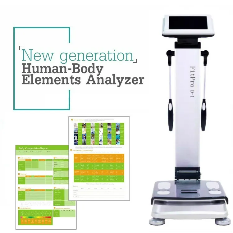 Portable Body Scan Analyzer For Fat Test Machine Health Inbody Body Composition Analyzing Device Bio Impedance Elements Analysis Equipment