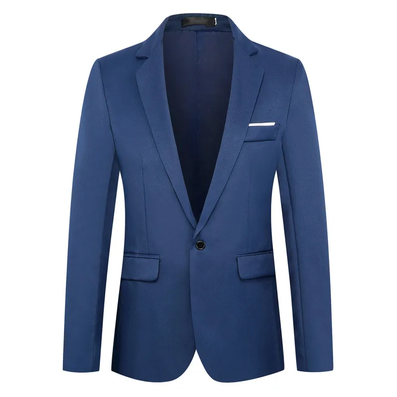 Suits Mens Jacket New Fashion Blazer Homme Solid Color Men Brand Four Seasons Casual Slim Fit Business Blazer Masculino Coat From 20 27 DHgate