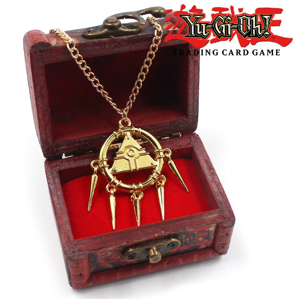 Buy OfficialOtaku Yu-Gi-Oh Yugioh Millennium Puzzle Pyramid Pendant Chain  Cosplay Necklace - Metal (1.1 oz) Gold Online at desertcartINDIA