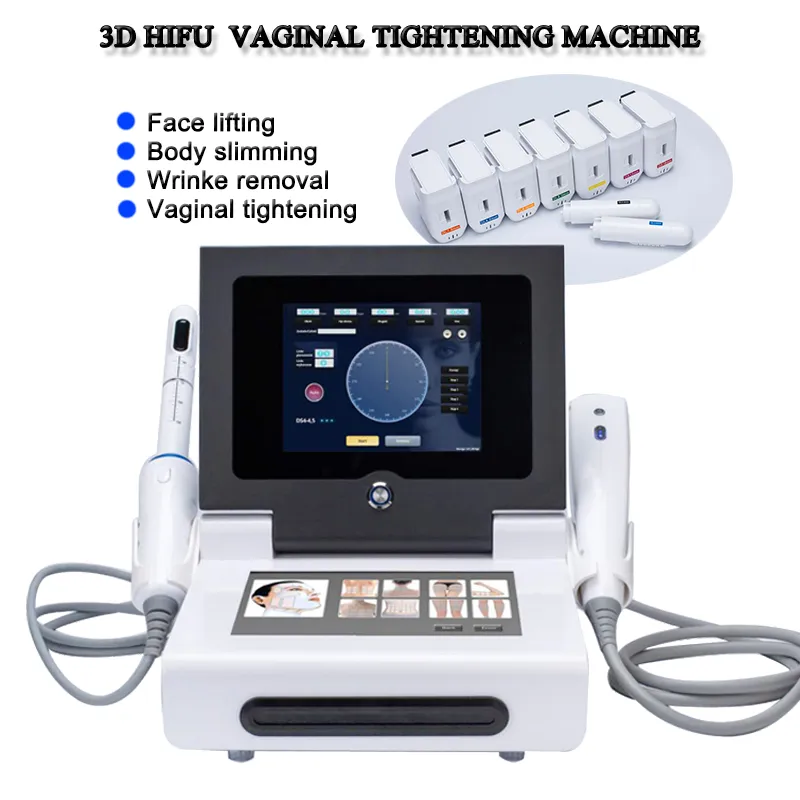 3D HIFU Body Slimming Face Lifting Macchina per il ringiovanimento vaginale Rimozione delle rughe per il rafforzamento della pelle