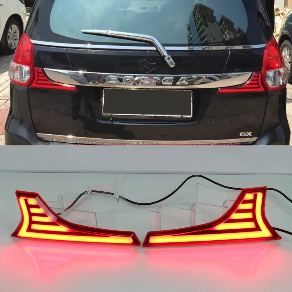 LED Rear Bumper Reflector Light Set For Suzuki Ertiga 2012 2017, Tail Elantra Tail Light For