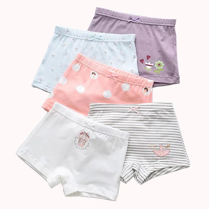 Cotton Underwear Women Girls Shorts Boxers Briefs Cute Floral Boyshorts  Ladies Panties Knickers M L XL 5 Pcs/Lot - AliExpress