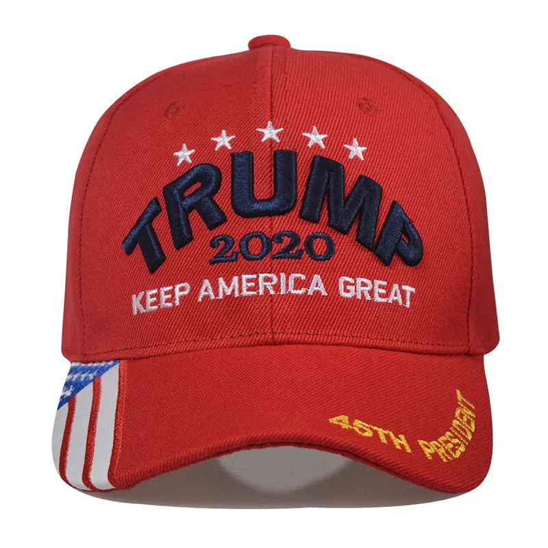 15styles ترامب كاب البيسبول قبعات إبقاء أمريكا مرة أخرى العظمى 2020 حملة USA 45 العلم الأميركي قبعة قماش مطرز حزب القبعات GGA3611-1