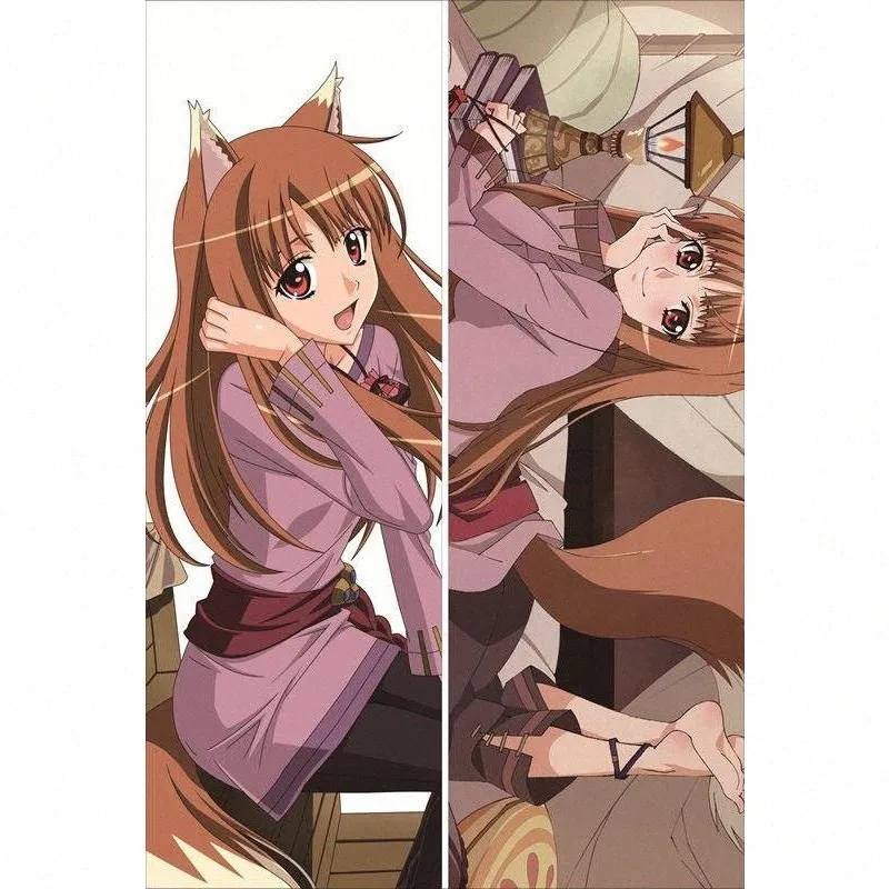 New Sexy Girl Japanese Characters Anime Spice And Wolf Throw Otaku