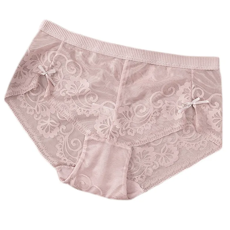 Breathable Seamless Lingeries Transparent Low Waist Panties Sexy Lace  Underwear Ladies Nylon Briefs For Girls From Ziron, $40.58