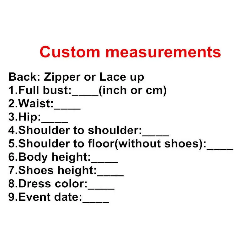 Measuring for a custom robe