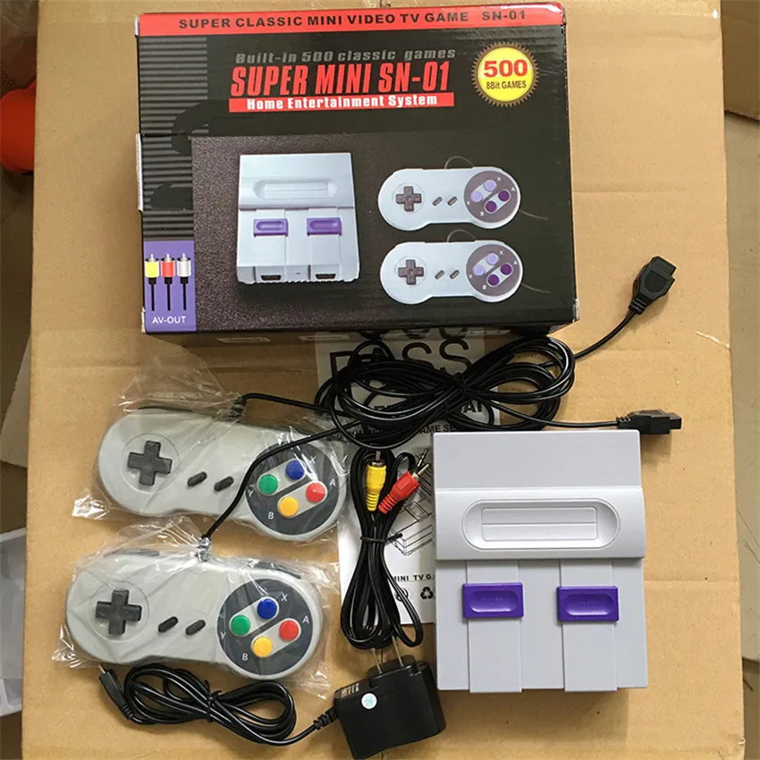 Super nintendo classic with 500 games hotsell