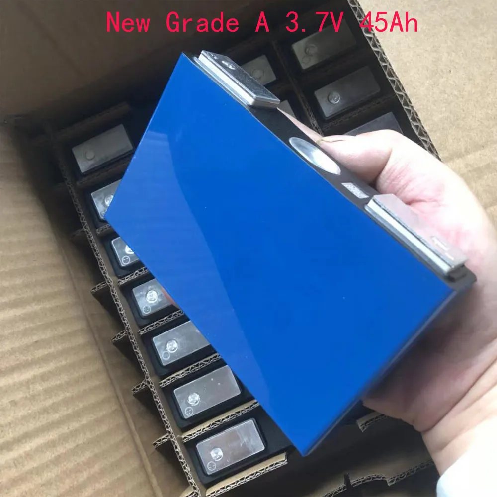 2020 NOVO Grau A 3.7V 45Ah lithuim celular 5000 tempos de ciclo Battery Pack para DIY Solar Electric bicicleta recarregável