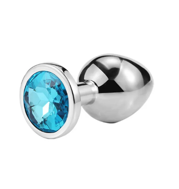 blue diamond anal plug LOVENSE RIDGE App controlled Vibrating and Rotating Anal Beads | Anal |  Vibrating | Anal Beads main image 0