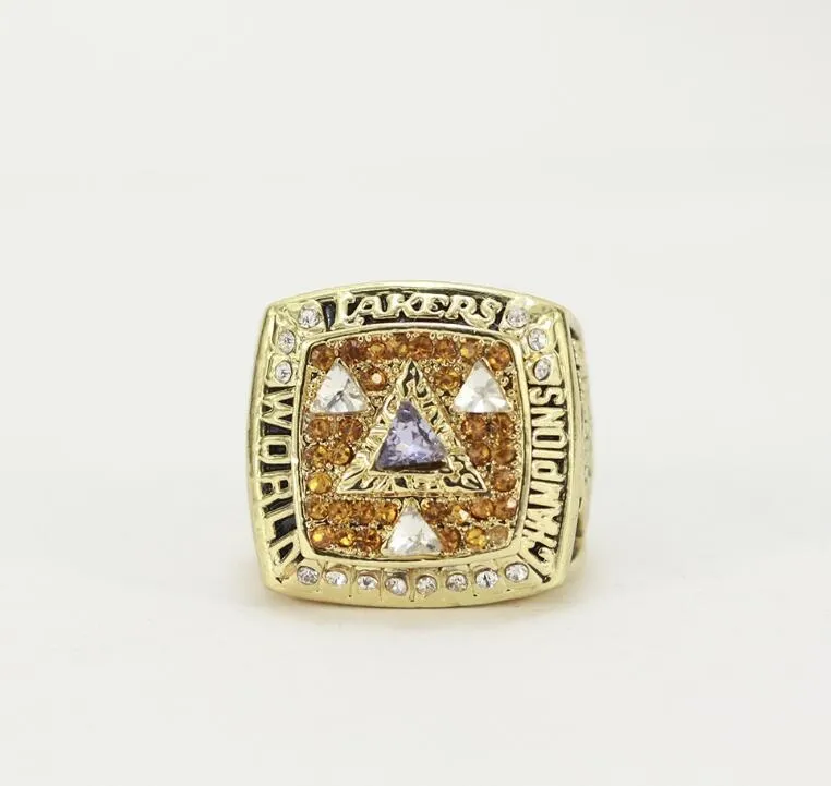 Fine high quality Holiday Wholesale New Super Bowl Lakers 2002 ship Ring Men Rings3517331