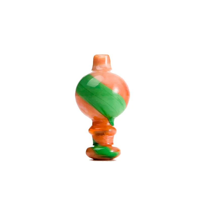 Neue farbige Wasserglas-Vergaserkappen 3,5 cm Durchmesser Dab Rig für Banger Nail Wasserpfeifen für Rauchzubehör