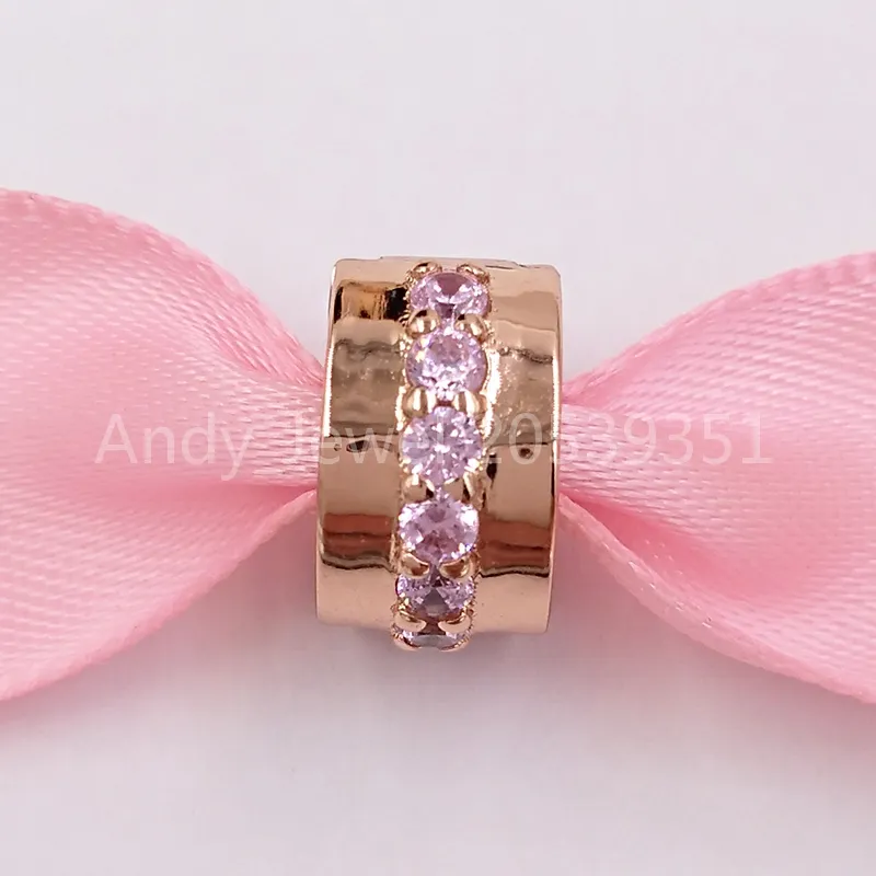 Andy Jewel Authentic 925 Silver Beads Clips se encaixa no colar europeu de joias de estilo Pandora 102