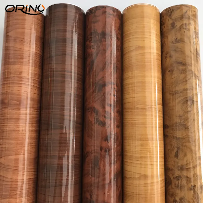 Leather Texture Brown Vinyl Wrap Interior Film for Car Decoration - China  Glossy Wrap Film, Car Sticker Film