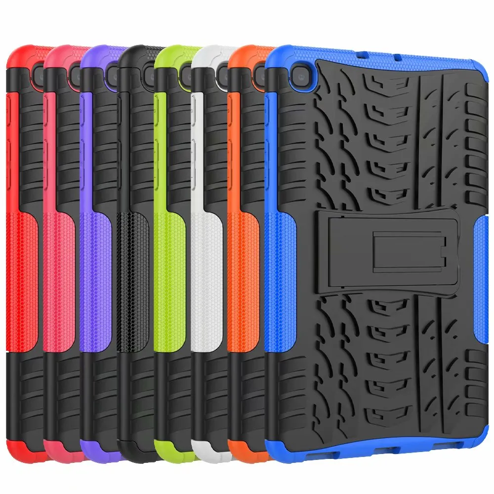 Hybrid Kickstand Impact Feature Heavy Duty TPU + PC capa para Samsug Tab A 8.4 2020 T307 200pcs / lote Crexpress