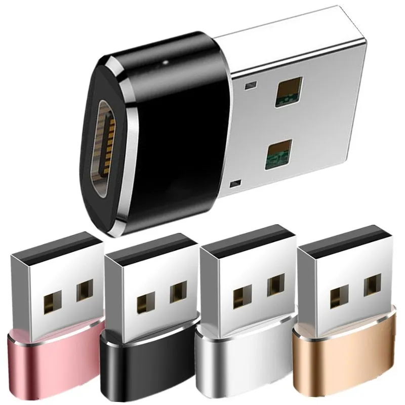 Тип C 3.1 до USB 3.0 Adapter Port OTG Converter Cable Разъем зарядки жесткого диска мобильный телефон аксессуары