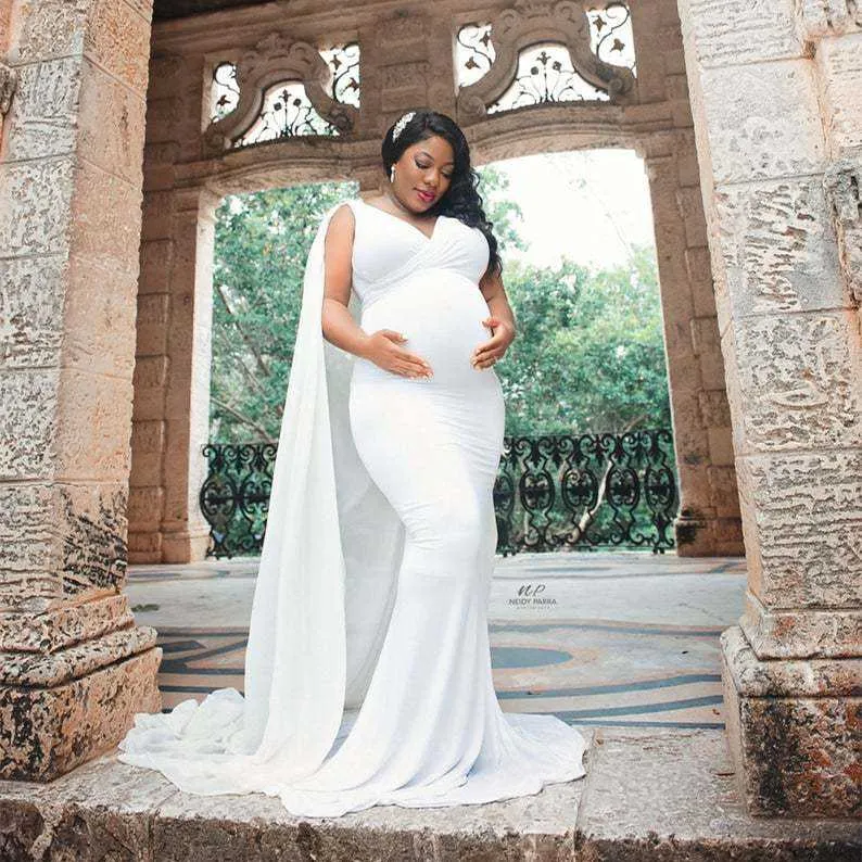 Chiffon pregnancy dresses sale