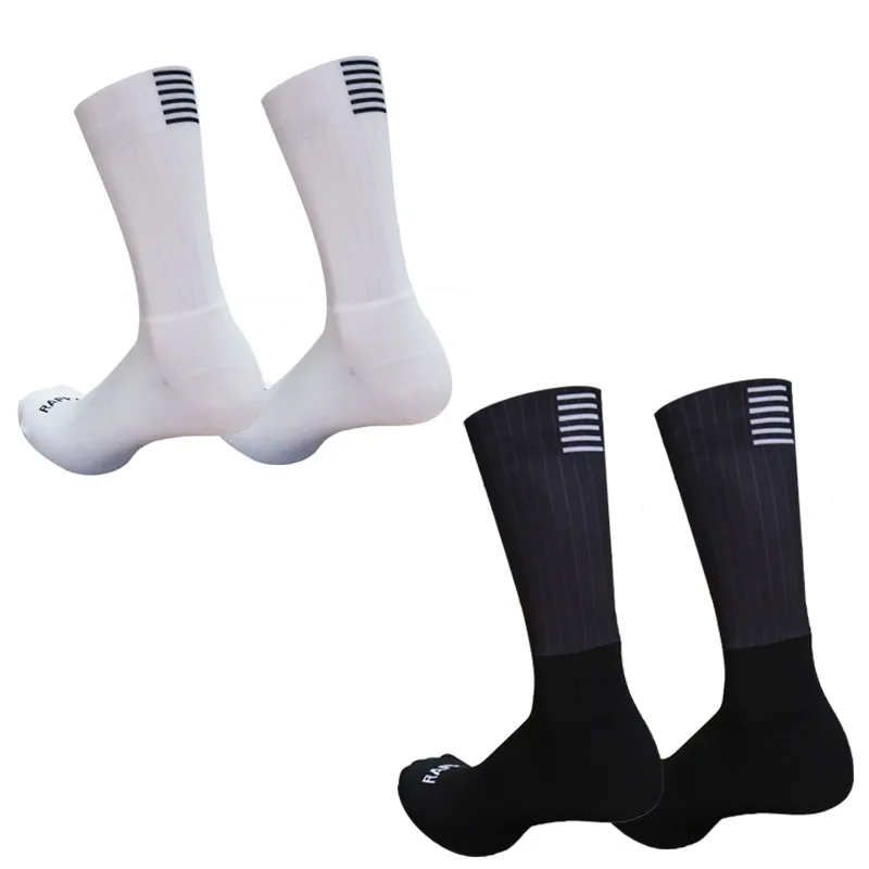 Rapha Pro Team Aero – chaussettes de cyclisme professionnelles, confortables, respirantes, antidérapantes, sans couture, en Silicone, pour course à pied, vélo de Sport