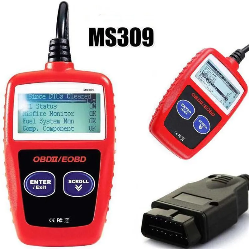 Ślusarz dostarcza narzędzia pojazdu MAXISCAN MS309 OBDII OBD2 EOBD Diagnostic Scaner Skaner