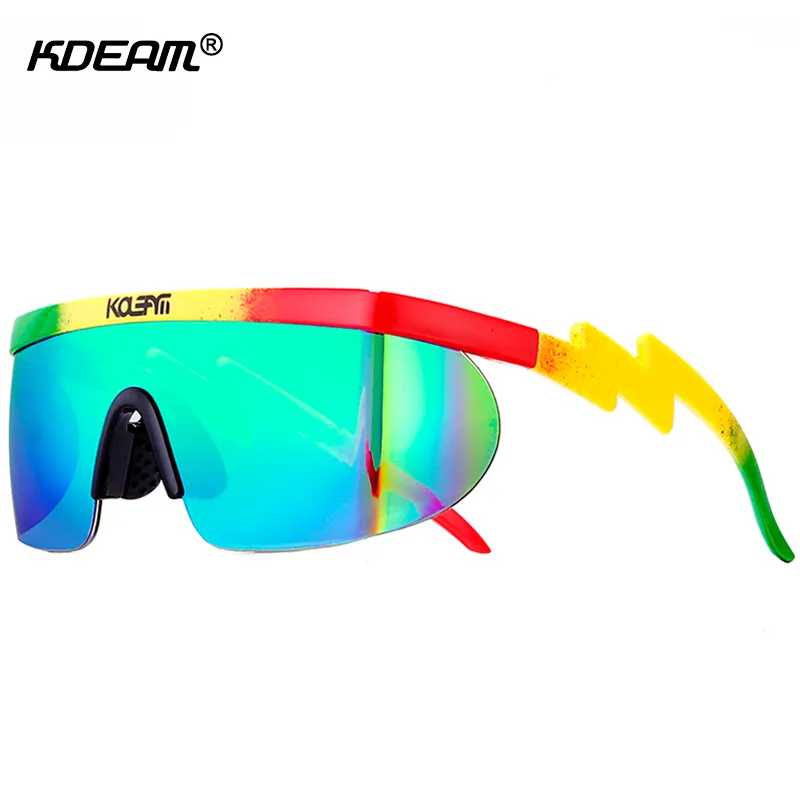 KDEAM Sunglasses For Men Oversized Frame 100%UV Protection Sun Glasses  Women Blocking Windproof Driving Outdoor With Peanut Box KD3596 From 17,35  €