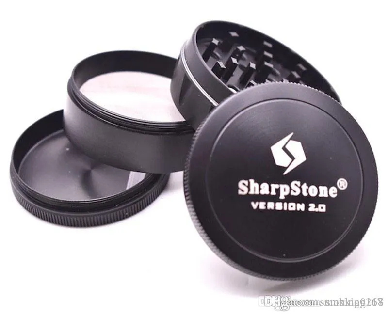 SharpStone V2.0 Herb Grinder 4 Layer Zinc Alloy For Smoking With