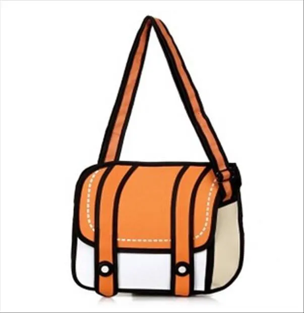 2020 New Fashion 2D Borse Borse Novit Torna A School Bag Disegno