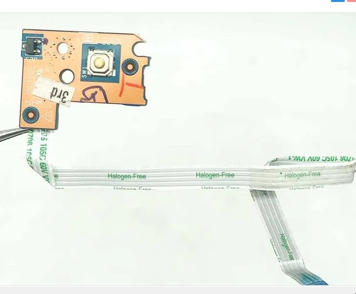 Dell Inspiron 17 3721 3737 5721 5737 Кнопка Power Board Flex.