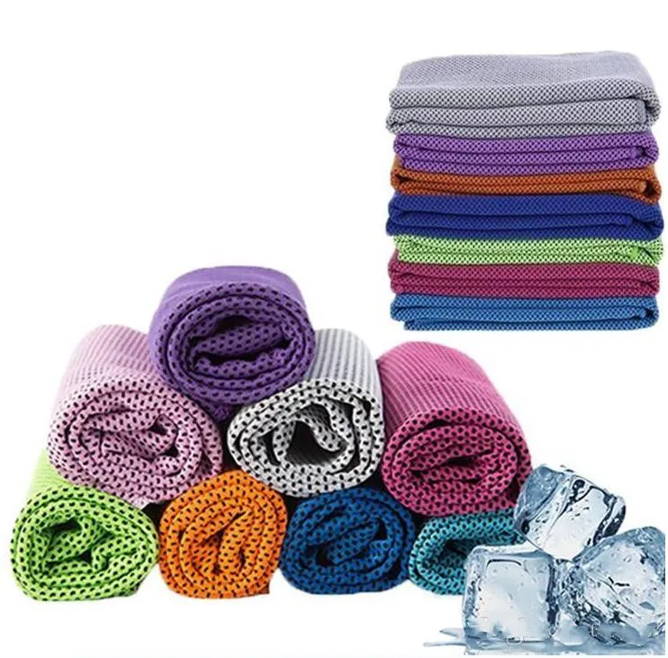 Sport Towels Double Layer Ice Cold Sport Towel Quick Dry Breathable Cooling Towel Cooling Summer Anti Sunstroke Sports Towel LSK268