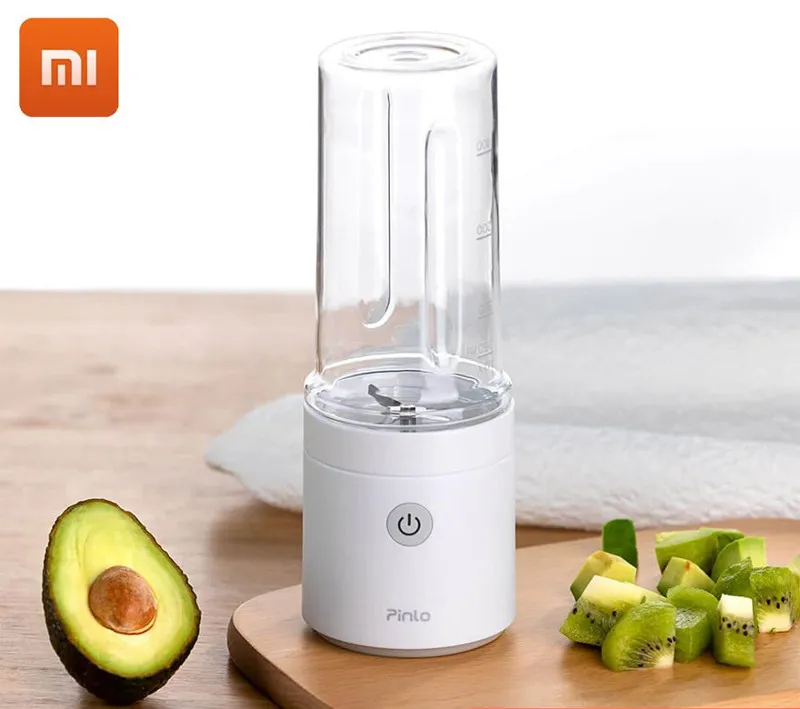 XIAOMI MIJIA Pinlo Blender Electric Kitchen Juicer Mixer Portable Food Processor Charging Using Quick Juicing Cut Off Power