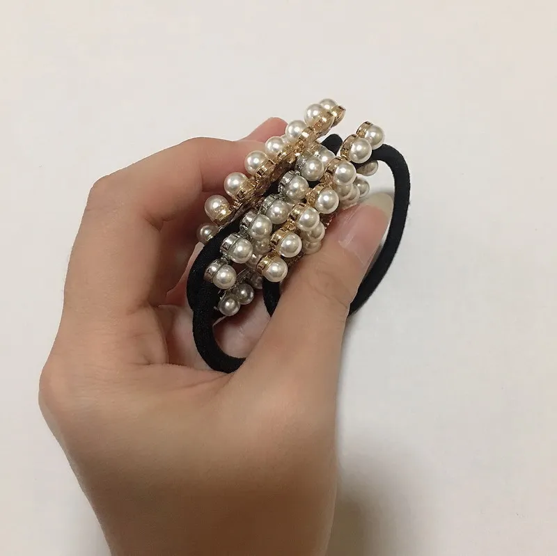 Metall-Haargummis Set – 4 Stück, Elastisch, In Silber Und Gold, Für Pferdeschwanz & Hochsteckfrisuren