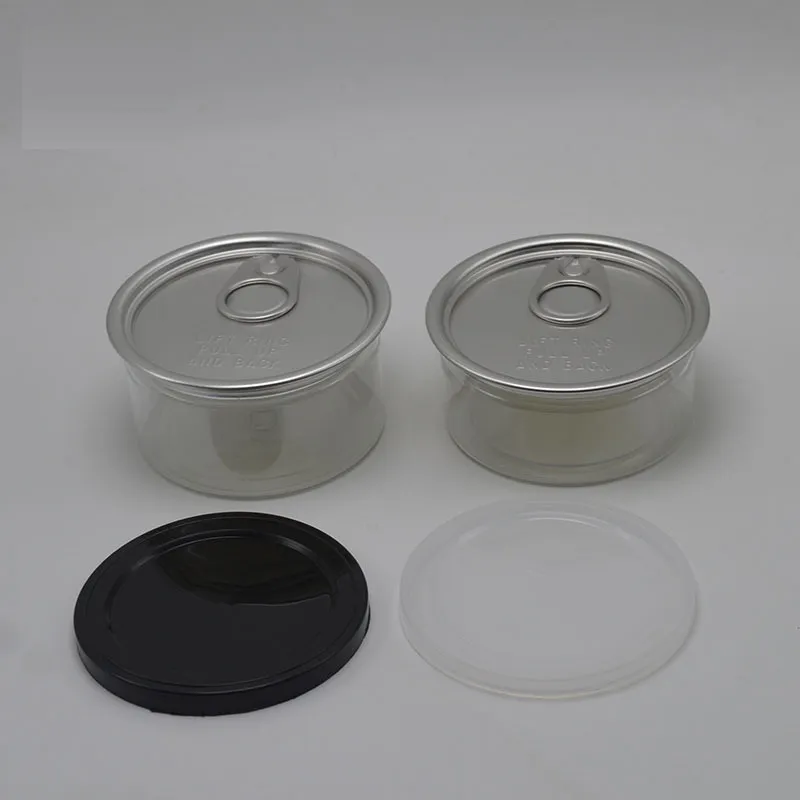 Nieuwste kruiden tabaksmetalen blikje Box Pop-top Cali met eenvoudig open einde en kinderproof deksel aangepaste label 66 (d) x33 (h) mm