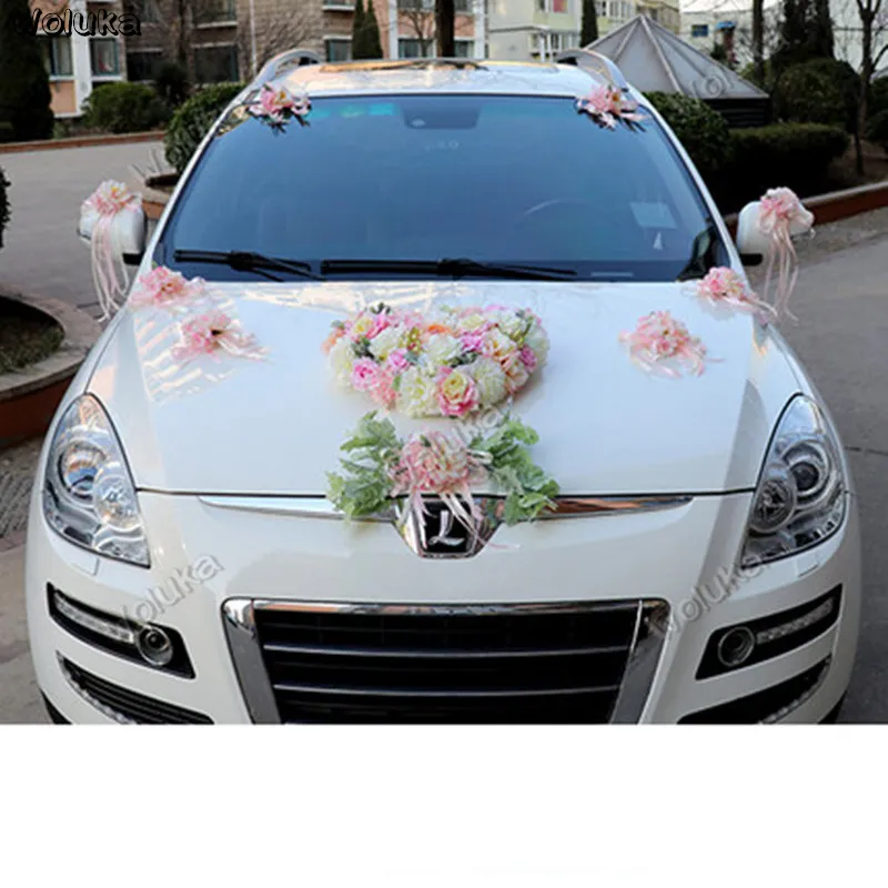 Beautiful And Showstopper Car Decoration Ideas For Wedding!  Wedding car  decorations, Wedding car deco, Flower decoration wedding car