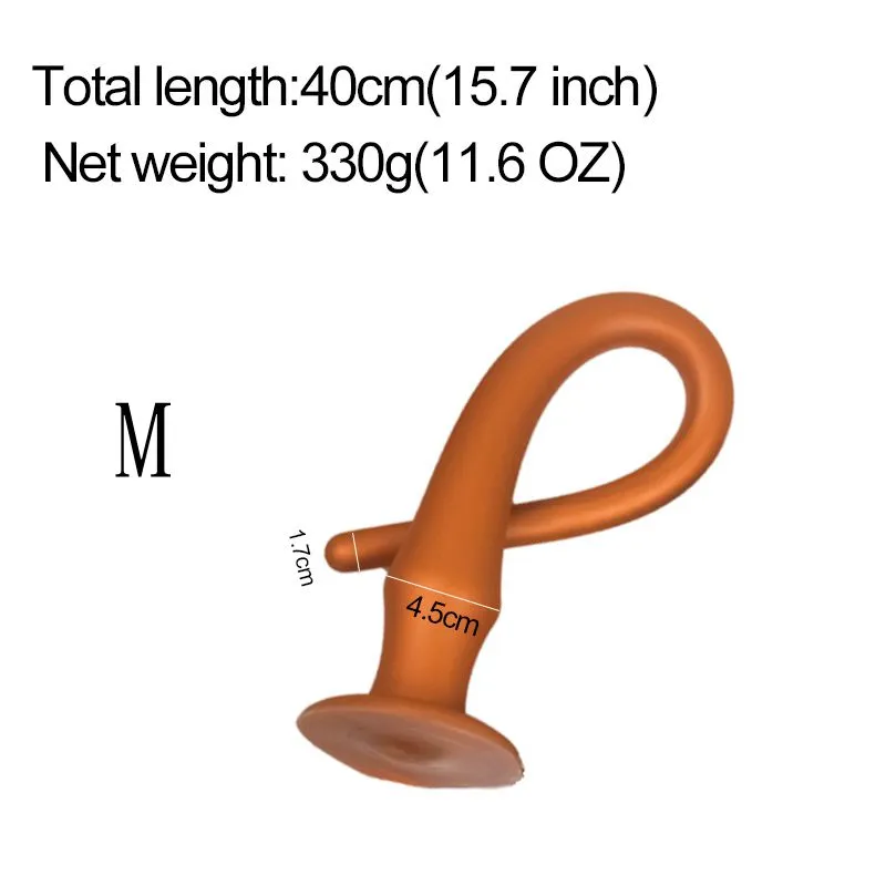 Super Long 60cm butt plug Dildo for Prostate Massage