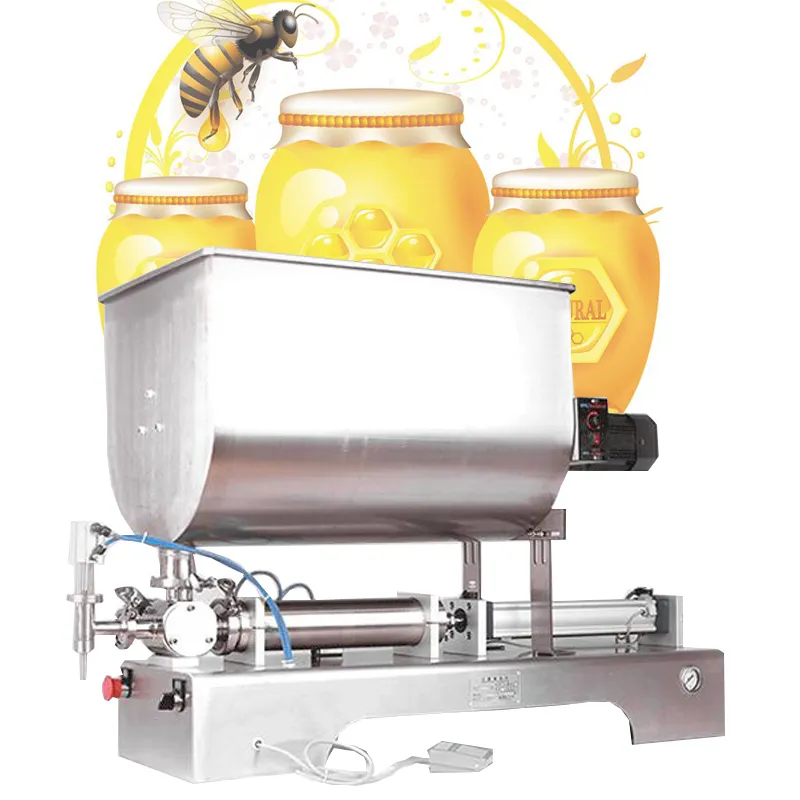 Paste liquid filling machine quantitative stainless steel U-shaped mixing filling machine