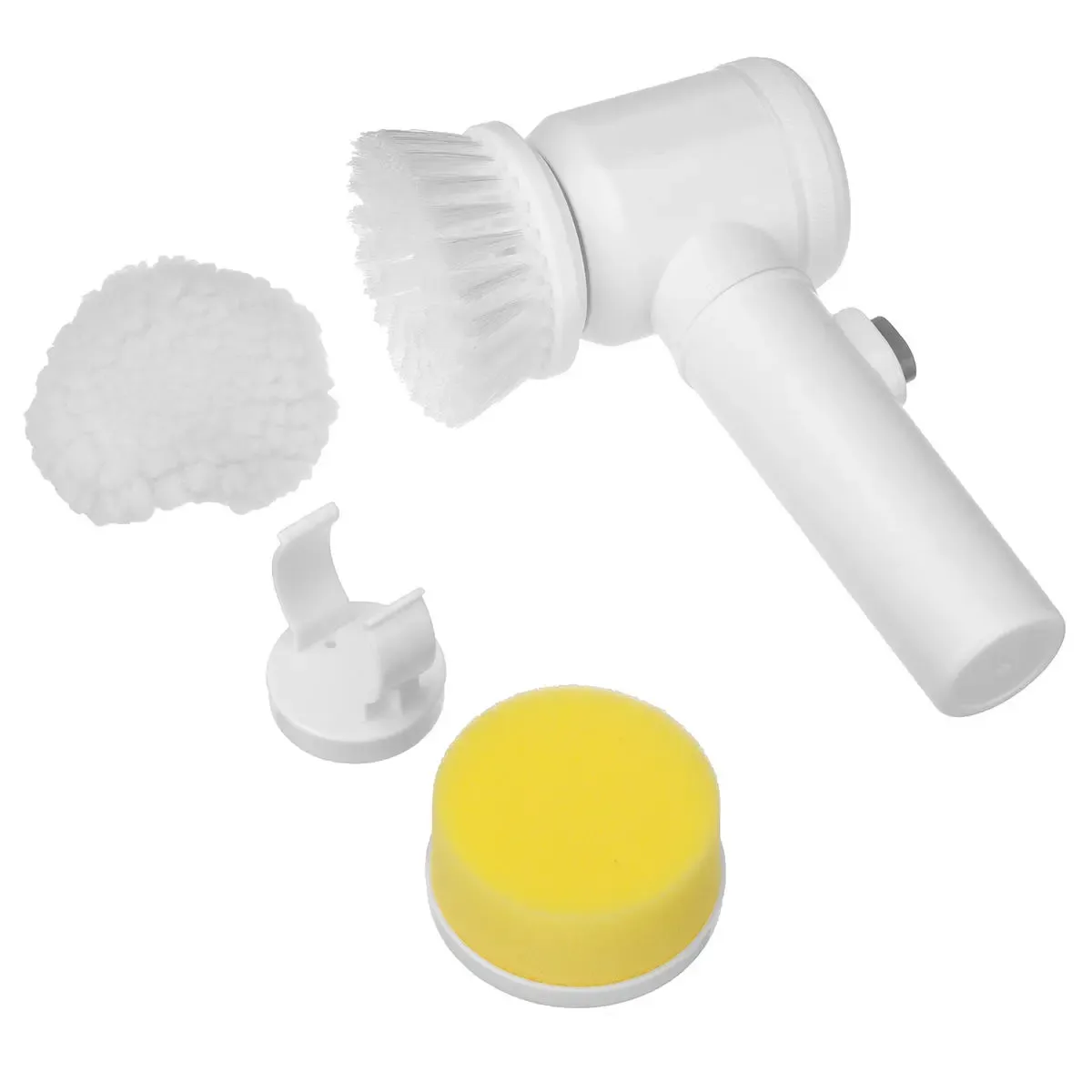 Brosse de nettoyage électrique multifonction 5 en 1 pour laveur de vitres de salle de bains