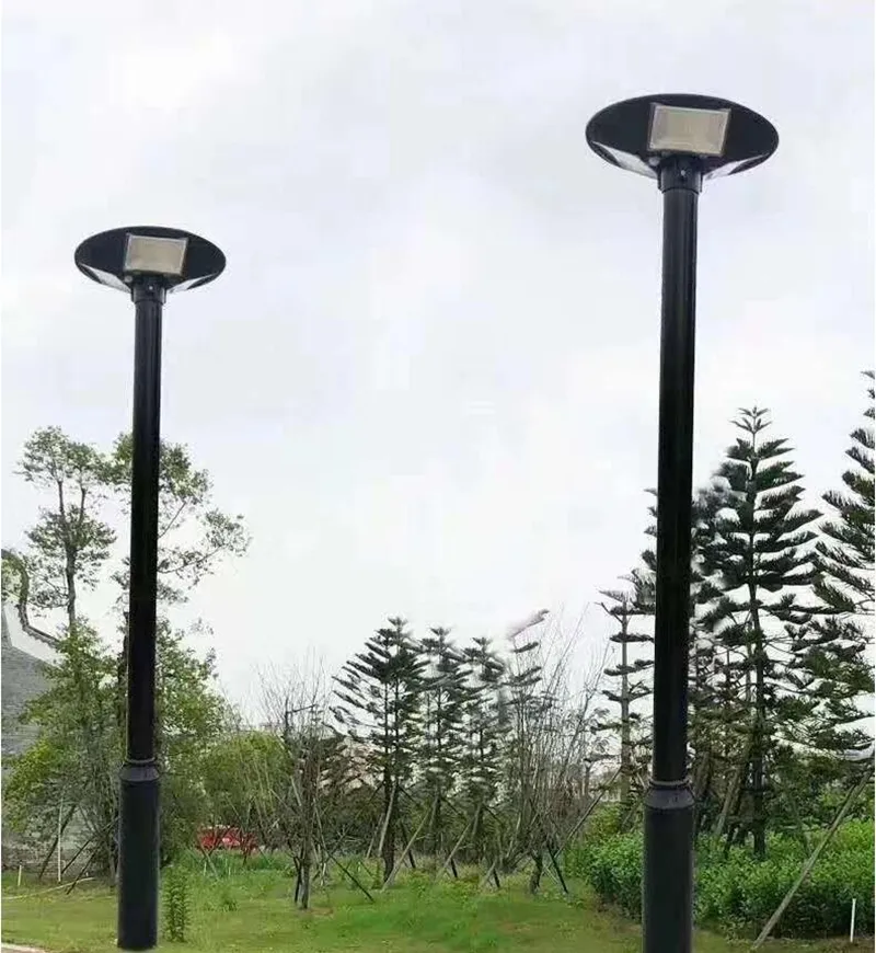 Farola Solar LED de 120W, luz LED con Sensor de movimiento PIR, lámpara de seguridad impermeable para jardín, área de estacionamiento