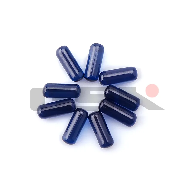 Ruby- och safirpiller Sätt in 6mm*15mm Lämplig för Terp Slurp Quartz Banger Nails Glass Bongs Dab Rigs