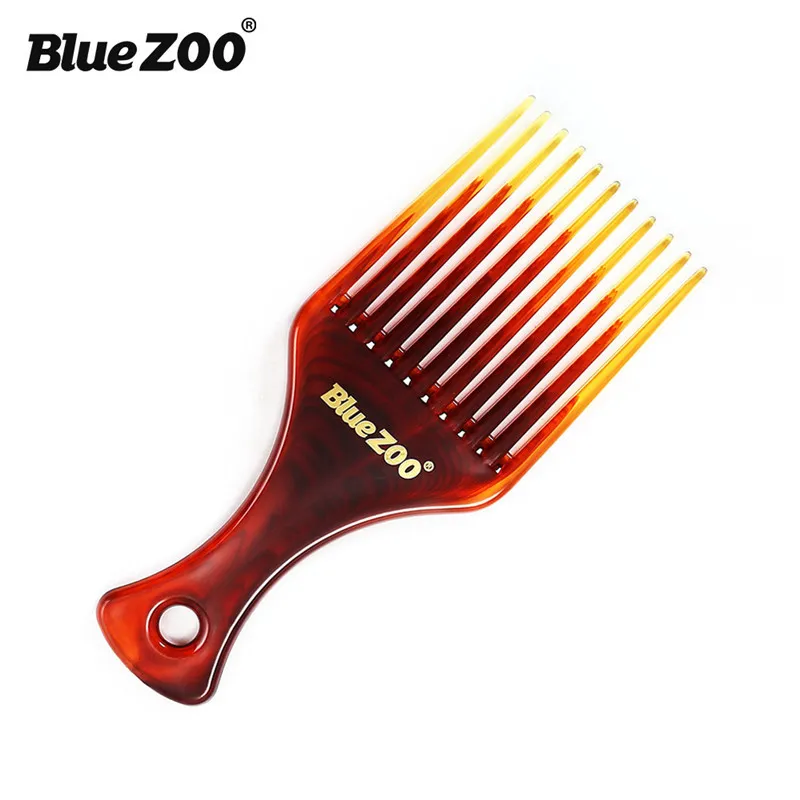 FRCOLOR Afro Pick Kamm Aus Holz – Langer Zahn, Statikfrei Für Lockiges & Glattes Haar