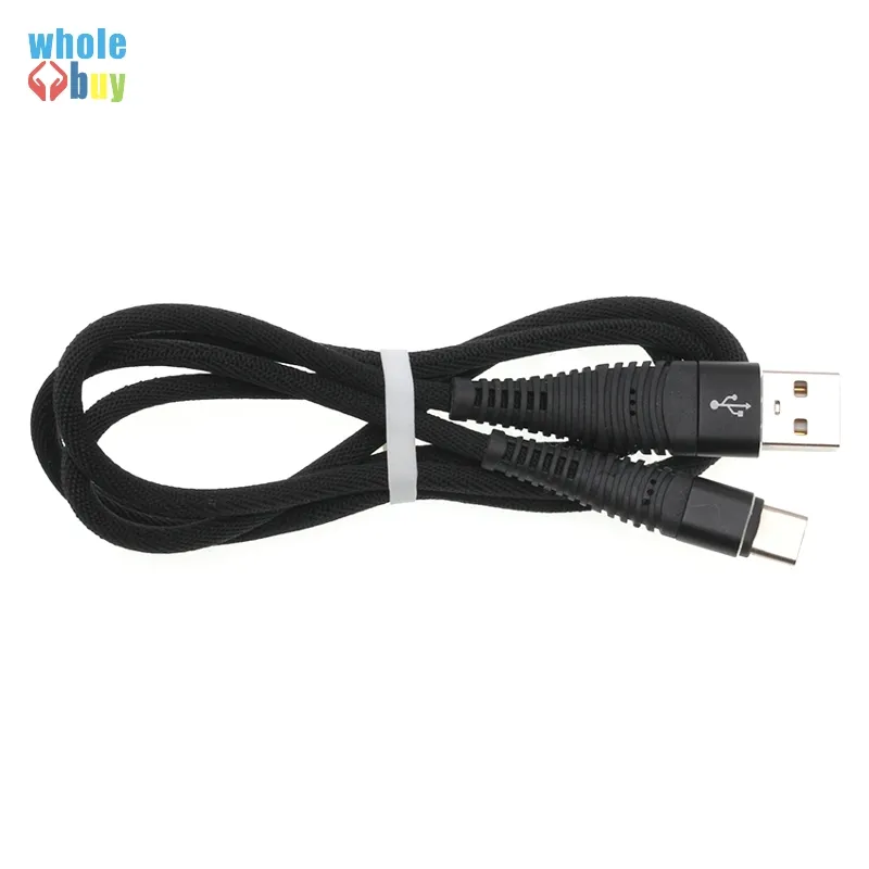 Cavo USB micro/tipo c da 2 m Cavo di ricarica micro USB per sincronizzazione dati di ricarica rapida da 2 m per cavi per telefoni cellulari Android