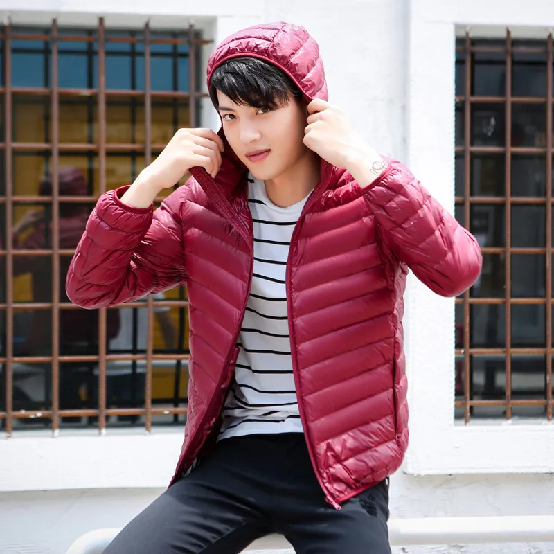 Thin mens puffer jacket clearance
