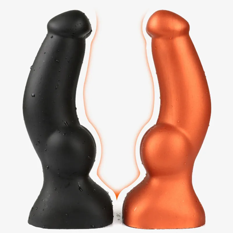 Big Ass Plug Enorma Anal Butt Pluggar Storleksak Silikon Dildo Prostata Massager Erotiska Gay Sexleksaker för Män Products Shop MX200422