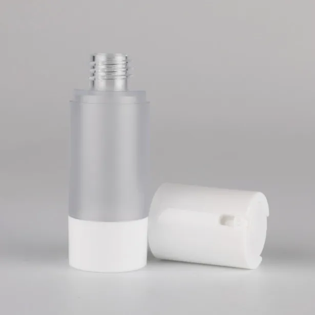 15ml 30ml 50ml Frosted Airless Vacuum Pump Lotion Bottle Refillable