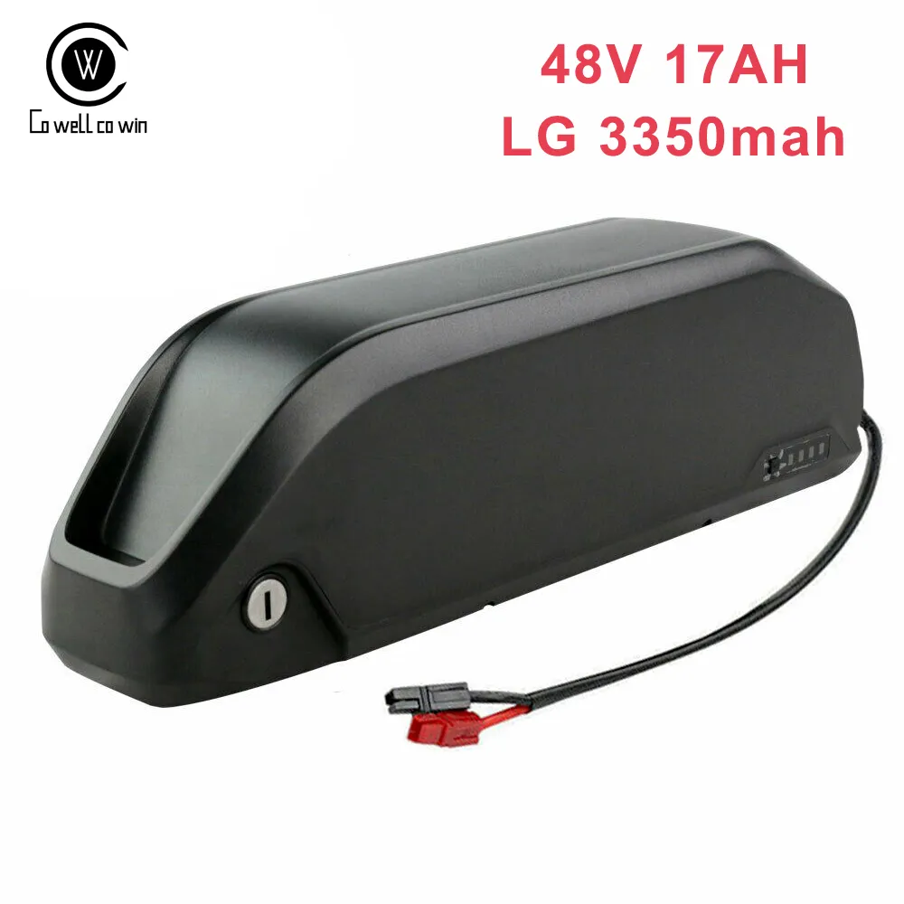 EBIKE BATTERY 48V 17AH med LG Cell Lithium Ion Electric Bike Batterier 13s5p Ebike för 1000W BAFANG MOTOR