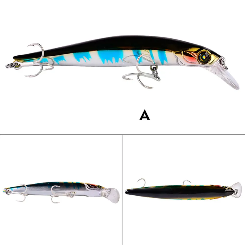 Brand Floating Minnow Wobbler Swimbaits Saltwater Fishing Lure 115CM115G  15CM245G Swing Diving Bass Bait6345116 From 2,94 €