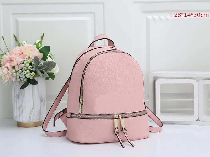 Sacs de créateurs roses en cuir Mini femmes sac enfants sac à dos célèbre mode ressorts paume dame sac de voyage sac à main