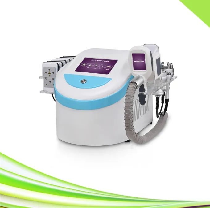Cryo Lipolaser Lipo Laser Body Slimming Vakuum Kavitationsmaskiner Fettfrysande Kryolipolys