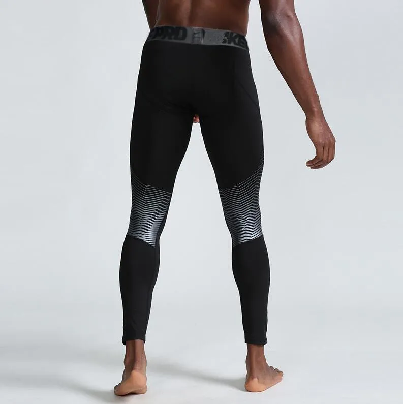 Wholesale-New Gym sports leggings quick-drying breathable outdoor PRO running sports pants fitness pants men`s basketball pants Size S-XXL