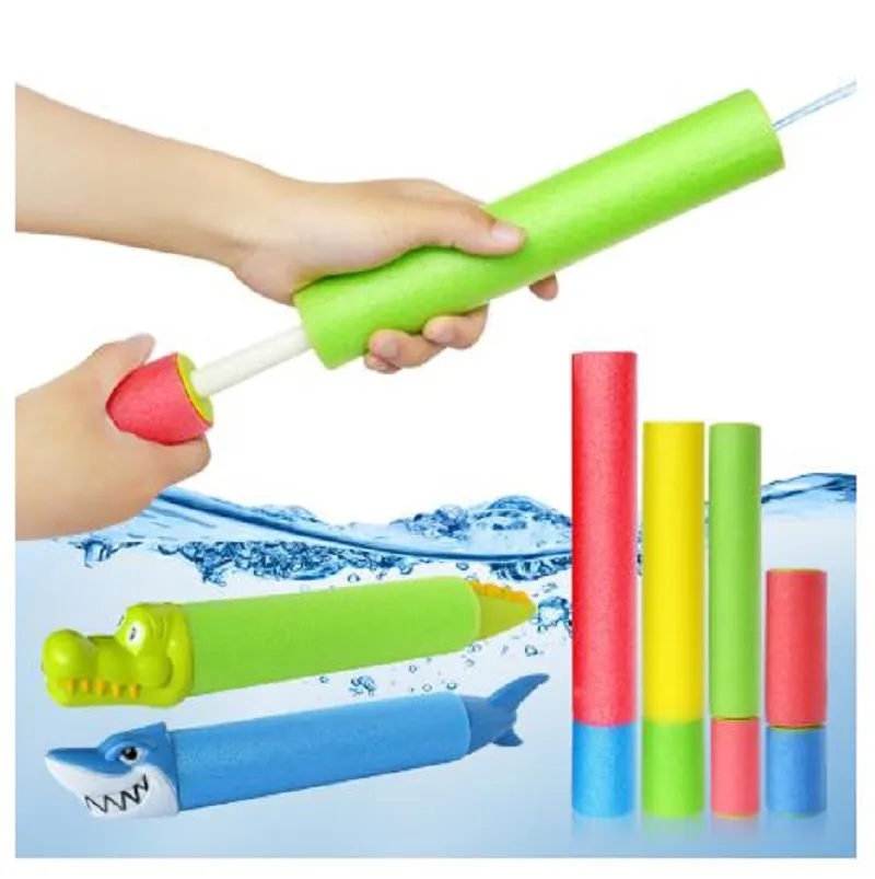 熱い販売潮吹き銃の夏の水のおもちゃEVA水ピストルブラスターシューターポンプスプレーレイ水ガンのおもちゃのための夏のプールのおもちゃ