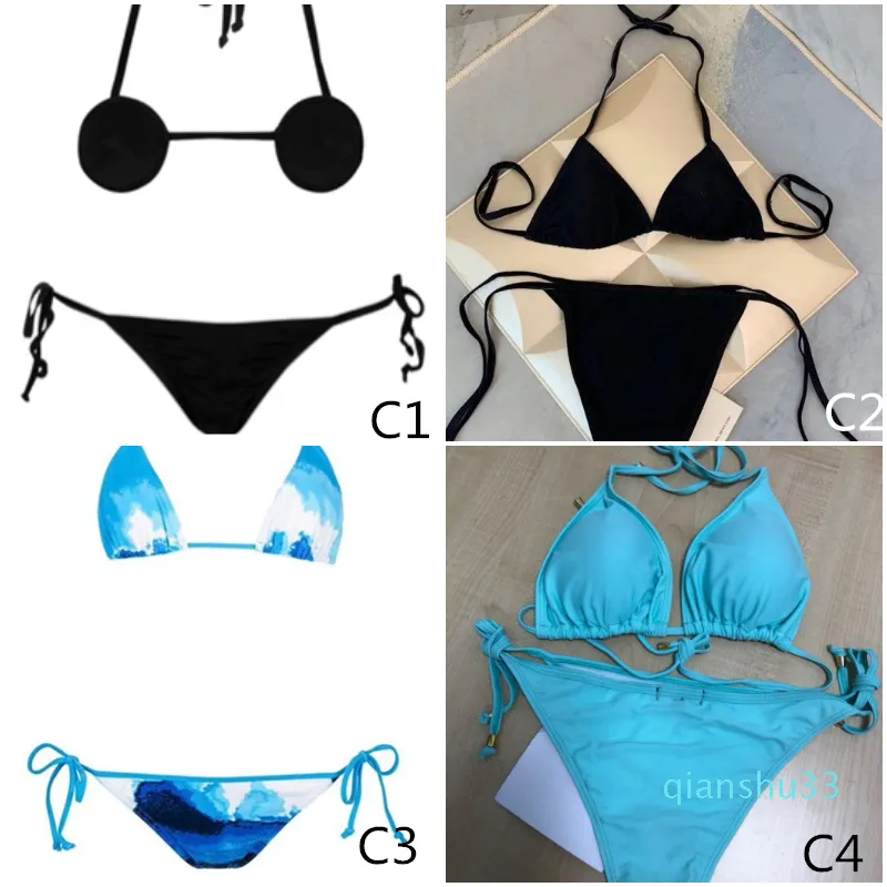 Ganzer Badeanzug-Bikini-Set, Damenmode, Badebekleidung, Badeanzug, schnelle Badeanzüge, sexy Pad, Tags 4304464